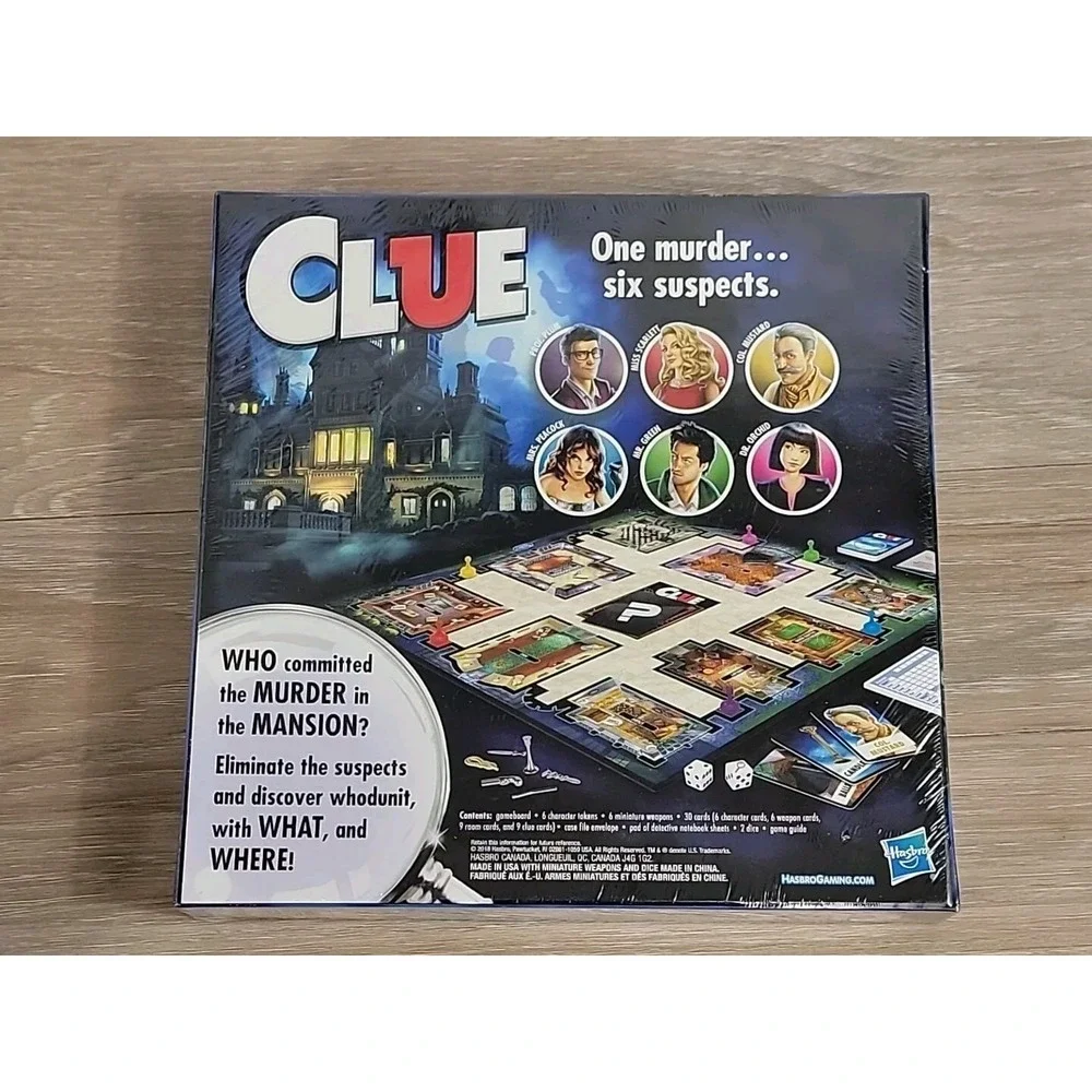 Hasbro Clue The Classic Mystery Board Game -‎ A5826079